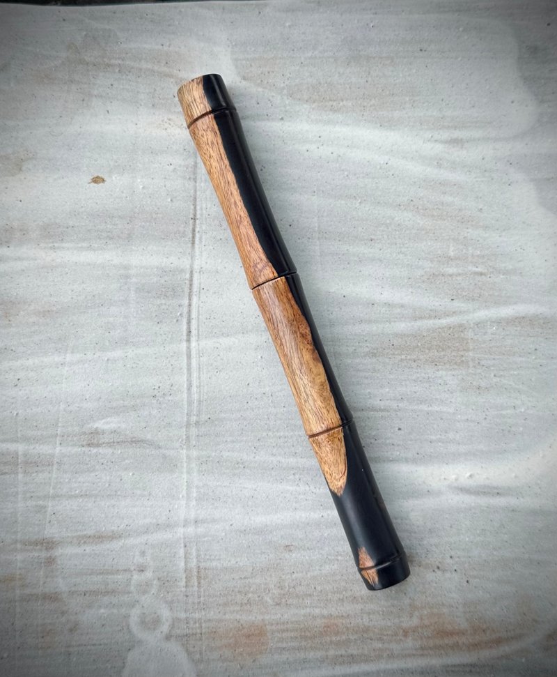 東非黑黃檀 全封端鋼筆 - 鋼筆 - 木頭 