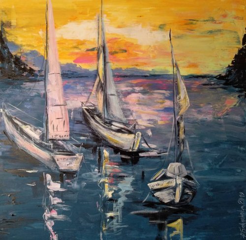 2025厳選】ヨットの絵画の人気商品｜グローバル通販Pinkoi