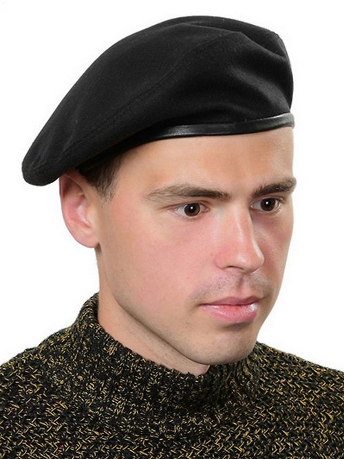 FijiNord Military Spring Clothing Wool Beret Hat / Unique Military Fall Beret Hat