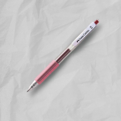 文聚 Faber-Castell 超感度速乾筆0.5mm/紅(原廠正貨)