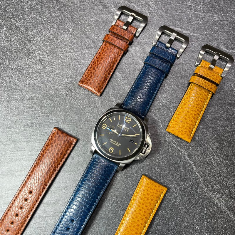 Panerai Panerai Leather Strap Leather Strap Luminor Radiomir Panerai Watch Strap - สายนาฬิกา - หนังแท้ 