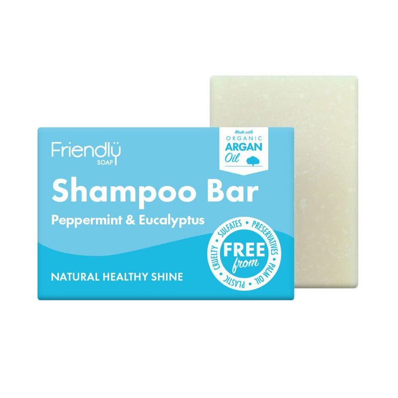 【FRIENDLY SOAP】Mint Eucalyptus Rich Refreshing Shampoo (95g) - Shampoos - Other Materials 