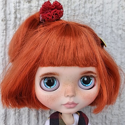 ブライス 人形 本体 赤毛 そばかす - おもちゃ/人形