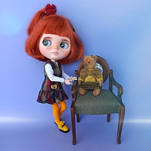 ブライス 人形 本体 赤毛 そばかす - 趣味/おもちゃ
