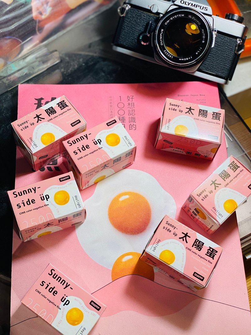 【電影底片】SNAPPP 太陽蛋250D - 相機/拍立得/底片相機 - 其他材質 粉紅色