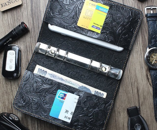 A6 バックル ルーズリーフ ハンドブック レトロ ハンドメイド