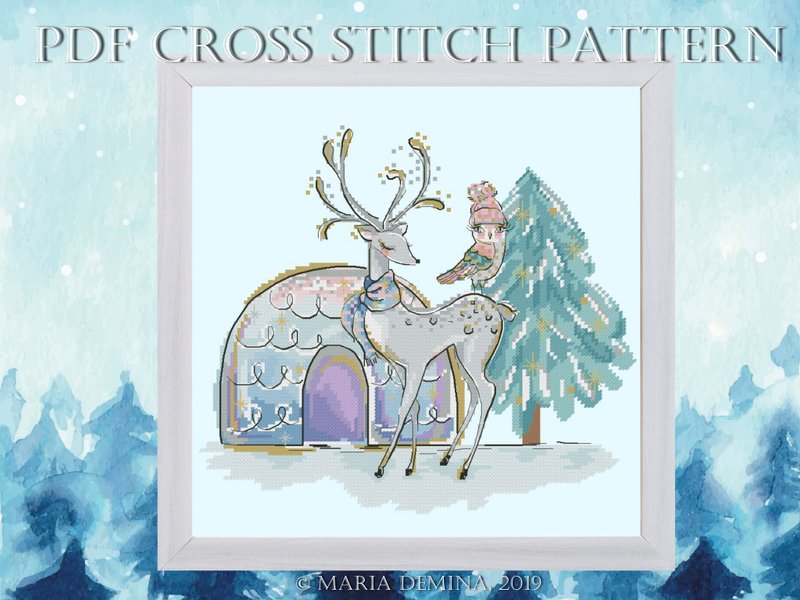 Friendship Warms The Heart PDF cross stitch pattern - 手工藝教學/工具書 - 其他材質 