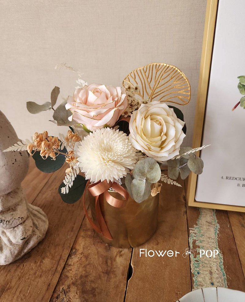 Light fragrance soap flower sketches can be customized to discuss the completion of the new house porch flowers imitation flowers - ช่อดอกไม้แห้ง - พืช/ดอกไม้ 