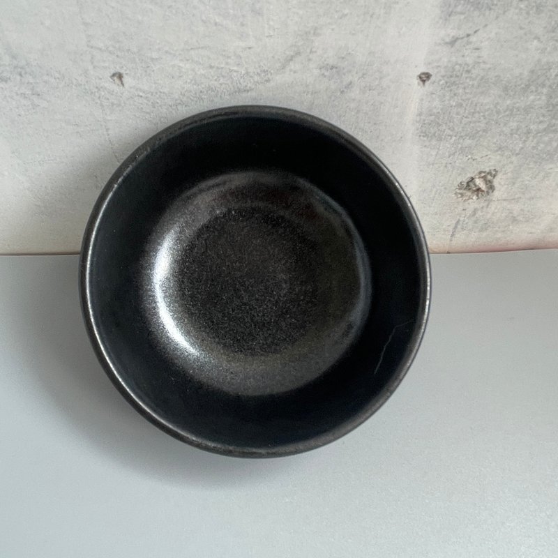 @studio_florero Matte Black Saucer - Small Plates & Saucers - Pottery Black