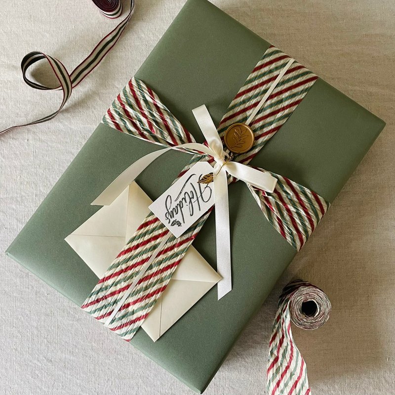 【加購聖誕包裝】僅供帆布袋系列商品使用 - 包裝材料/包裝紙 - 紙 多色