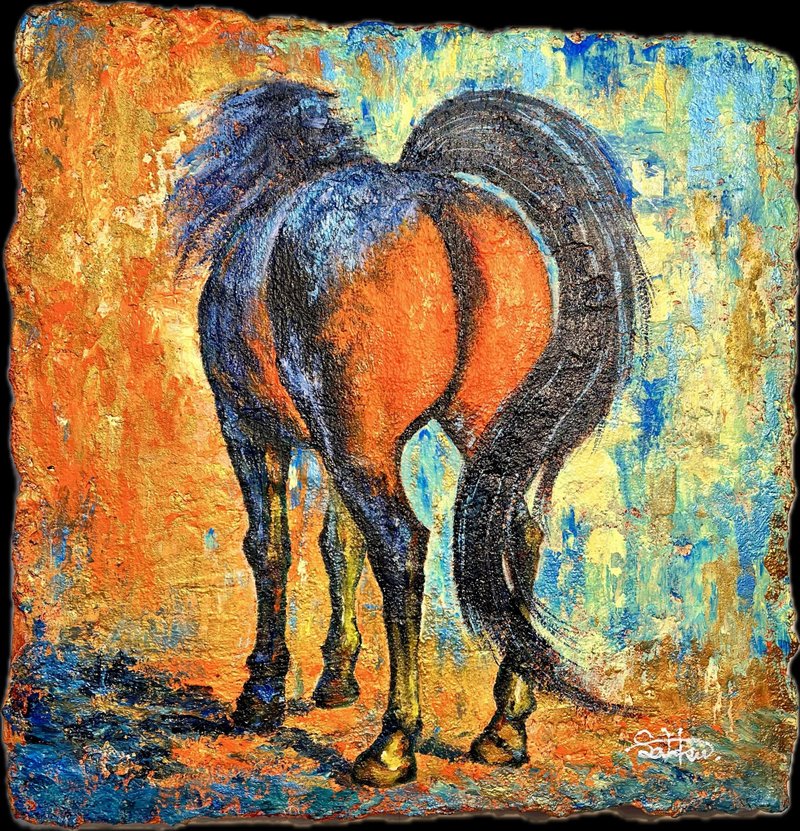 Prosperous & Stable - Cookie Rock Series (Unframed Painting) - Posters - Acrylic 