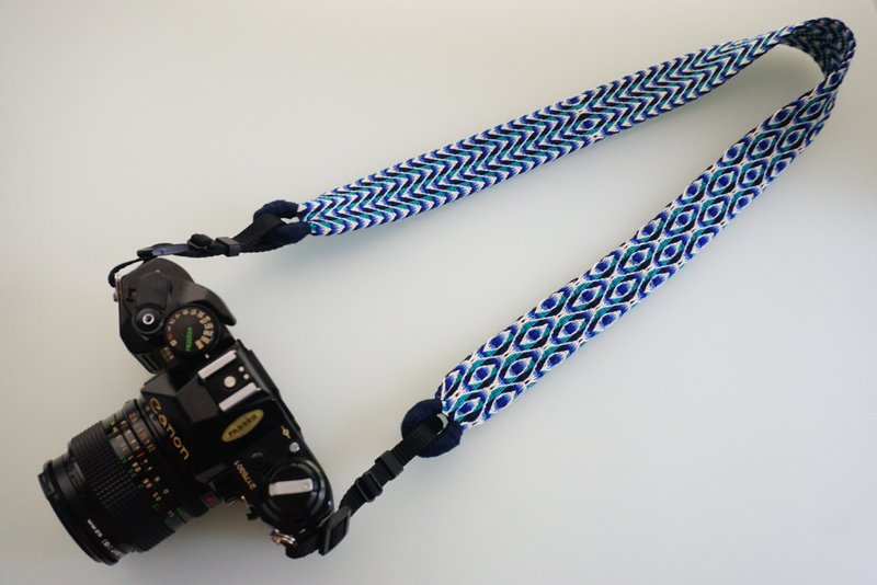 Camera strap double sided wide hole mobile phone cross strap - ขาตั้งกล้อง - ผ้าฝ้าย/ผ้าลินิน 