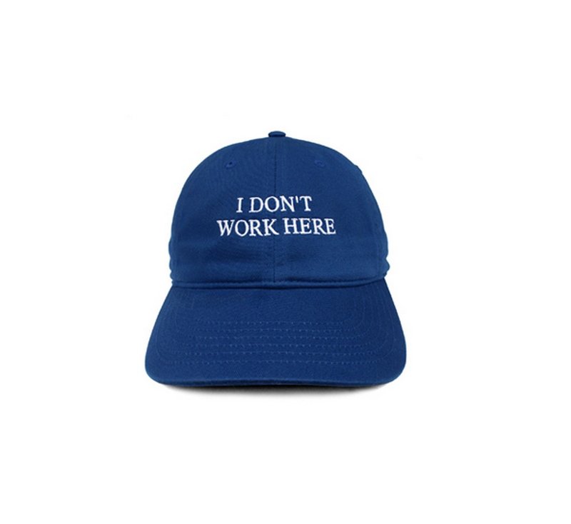 IDEA Sorry I Don't Work Here Hat我不在這裡上班帽款(四色) - 帽子 - 其他材質 多色