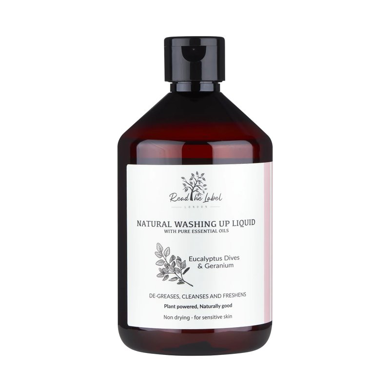 英國 Read the Label by Vanilla Blanc 尤加利天竺葵天然洗碗精 - 洗衣精/衣物清潔 - 濃縮/萃取物 