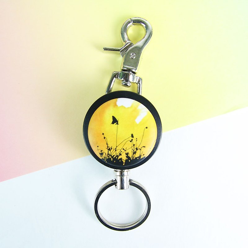i Slip Key Ring Series - Render Series - M9. Sunset - Keychains - Other Metals Yellow
