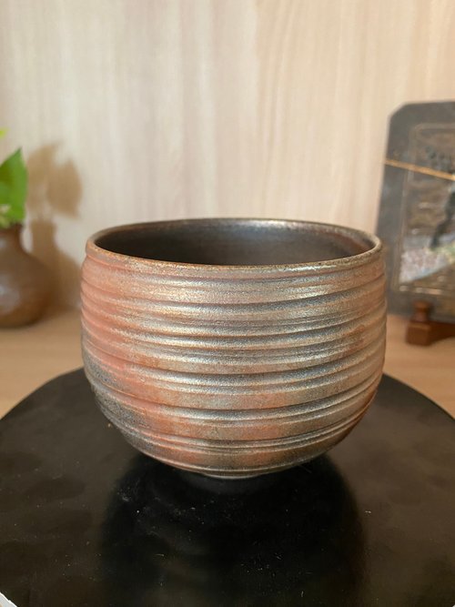 花現陶趣 柴燒茶碗