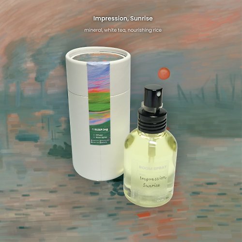 sleep-ing Artist Room spray Collection _ Impression,Sunrise (Claude Monet) 100 ml.