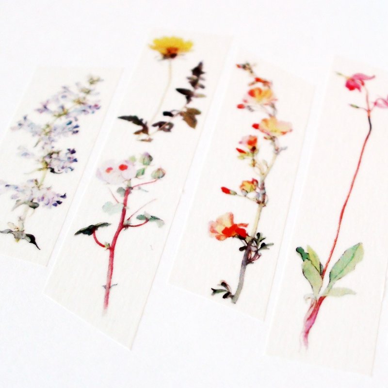 Sample Washi Tape Words Of Flowers - Washi Tape - Paper 