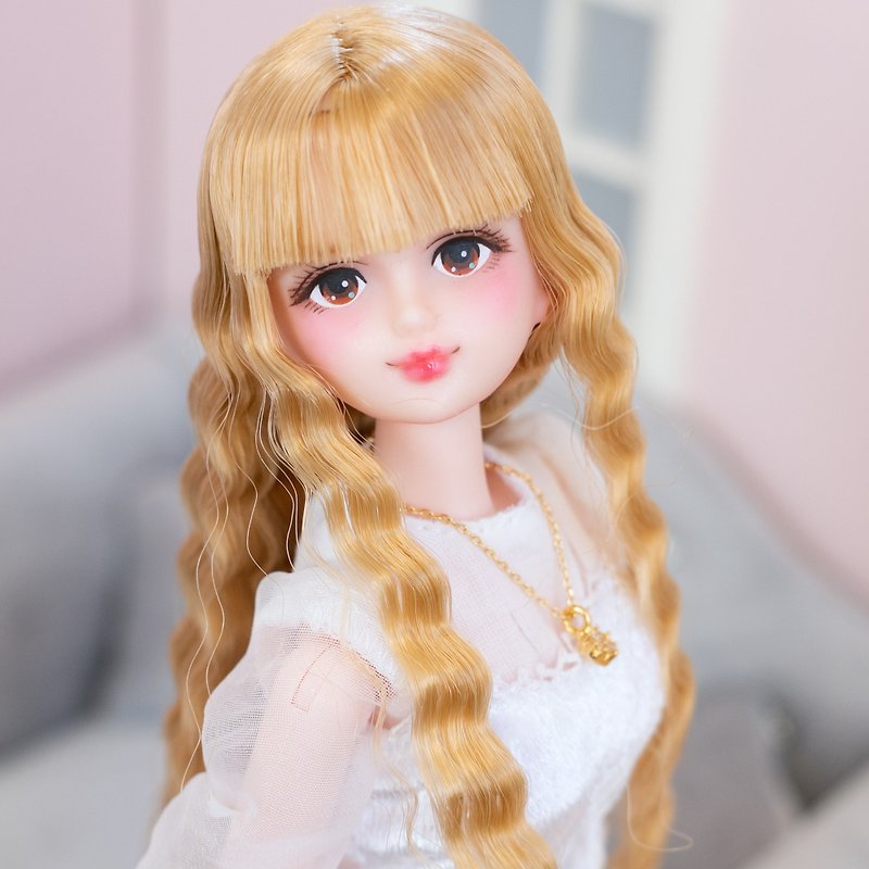 Japan Licca-castle doll OOAK Custom Repaint *Sion* - Stuffed Dolls & Figurines - Plastic 