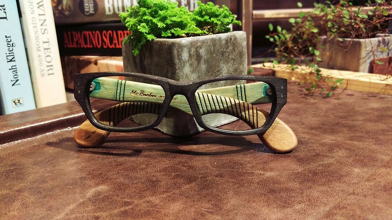 Taiwan handmade glasses [MB] Action series exclusive patented touch technology Aesthetics artwork - กรอบแว่นตา - ไม้ไผ่ หลากหลายสี
