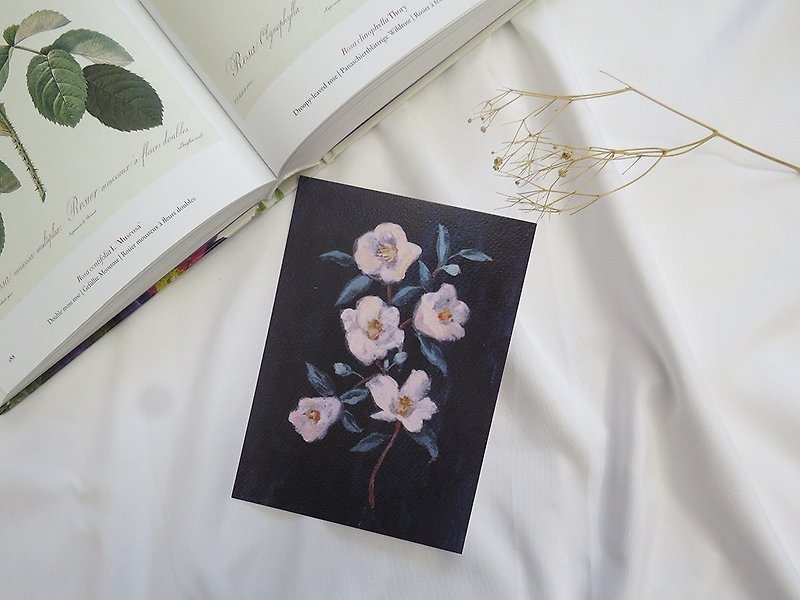 Tranquil Camellia Postcard-Watercolor Paper - Cards & Postcards - Paper Multicolor