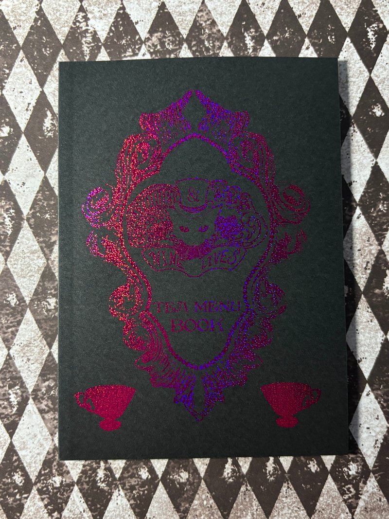 Tea Book09 -Tea Menu Book- - 攝影集 - 紙 黑色