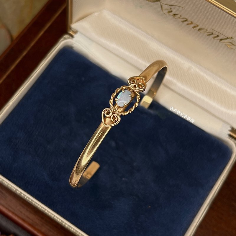 Krementz 14k gold-filled opal bracelet - Bracelets - Semi-Precious Stones Gold