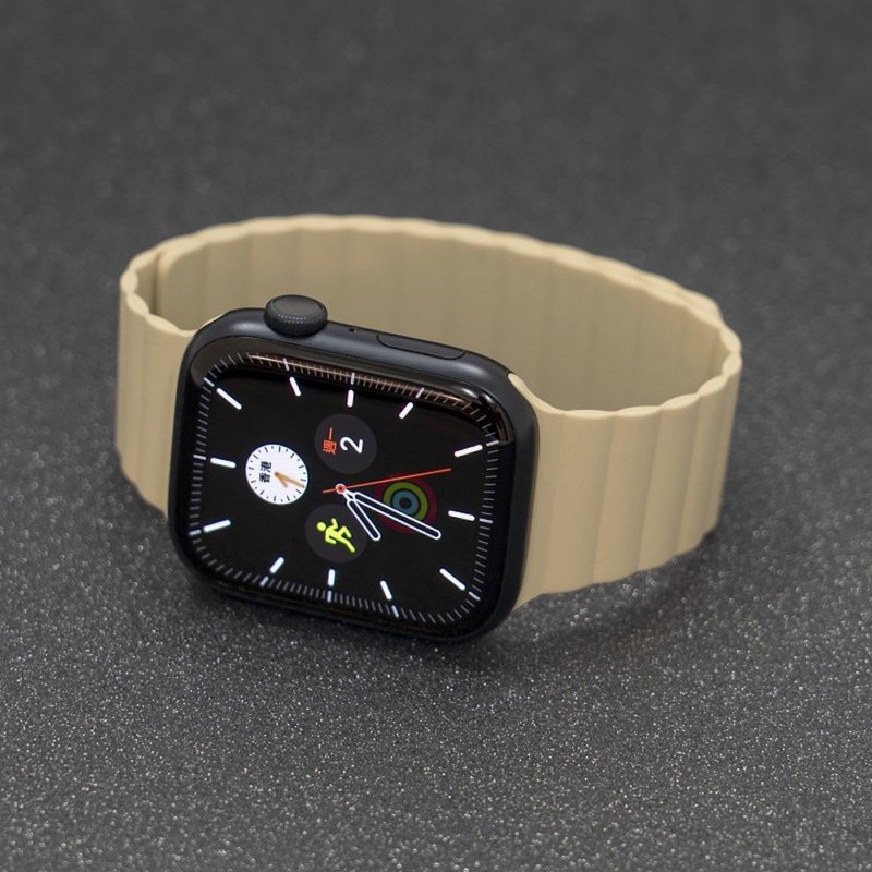 Torrii Apple Watch 錶帶 SATURN 系列 - 卡其色 - 錶帶 - 矽膠 卡其色
