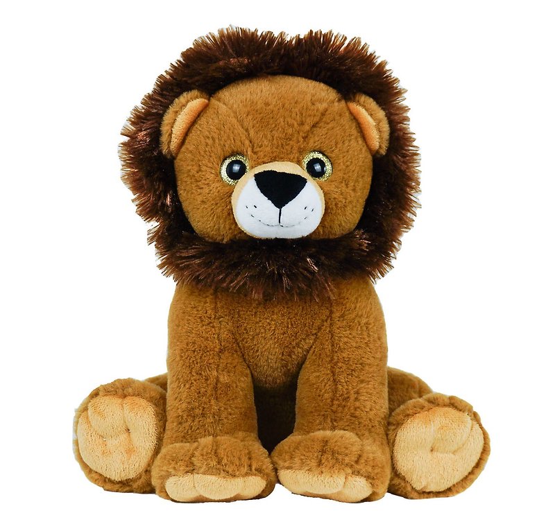 Lion Leo DIY Unstuffed Plush Teddy 16 inches Handmade bear More Than a Bear - ของเล่นเด็ก - วัสดุอีโค สีนำ้ตาล