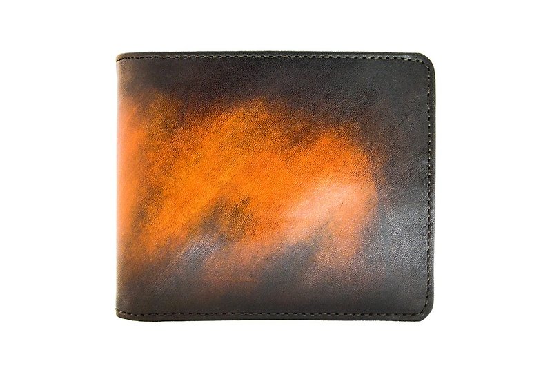 ACROMO Brown Folded wallet - Wallets - Genuine Leather Brown