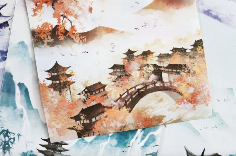 四季塵緣 PET 紙膠帶 5米卷 - 紙膠帶/和紙/PET - 其他材質 多色