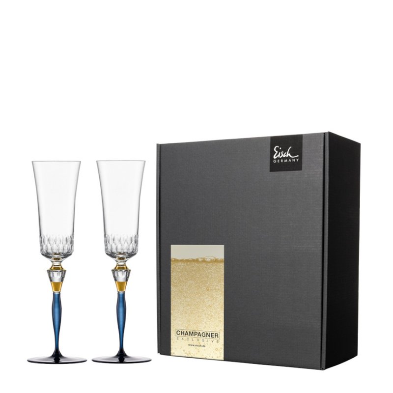 【Eisch】German Champagne Exclusive Exclusive Champagne Cup European Luxury Wine Glass - แก้วไวน์ - แก้ว 