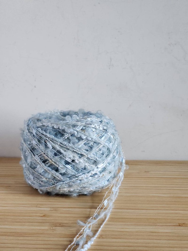 日本混合紗線　5750公分 ( 53.8g ) - 編織/刺繡/羊毛氈/縫紉 - 其他人造纖維 藍色