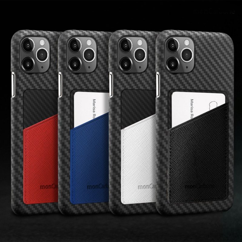 【Apple新品】熱賣手機殼 皮革口袋手機殼/套 iPhone 11系列 - 手機殼/手機套 - 碳纖維 多色