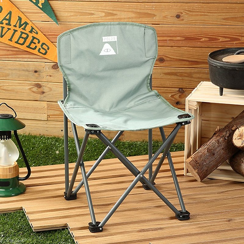 POLER Outdoor Portable Folding Chair - Camping Gear & Picnic Sets - Nylon Green