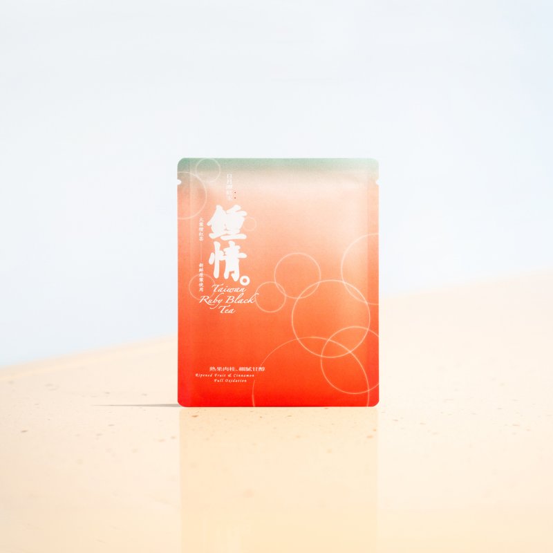 【Ruby Black Tea】10 whole leaf tea bags - ชา - อาหารสด สีแดง