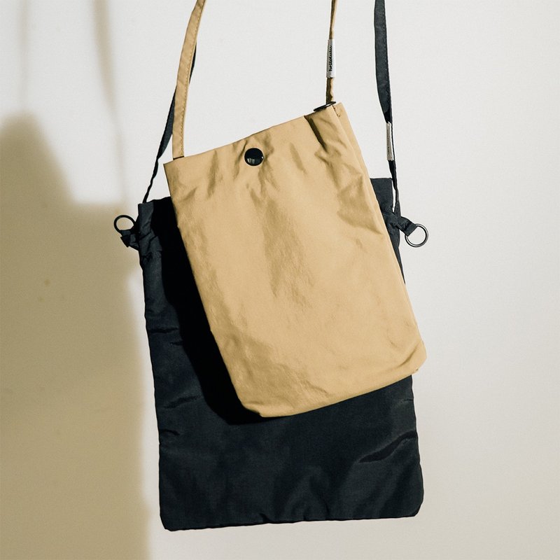 Mini Crossbody Bag | Drawstring Phone Bag | TOM Easy Purse (Frosted Alm - Messenger Bags & Sling Bags - Nylon Khaki