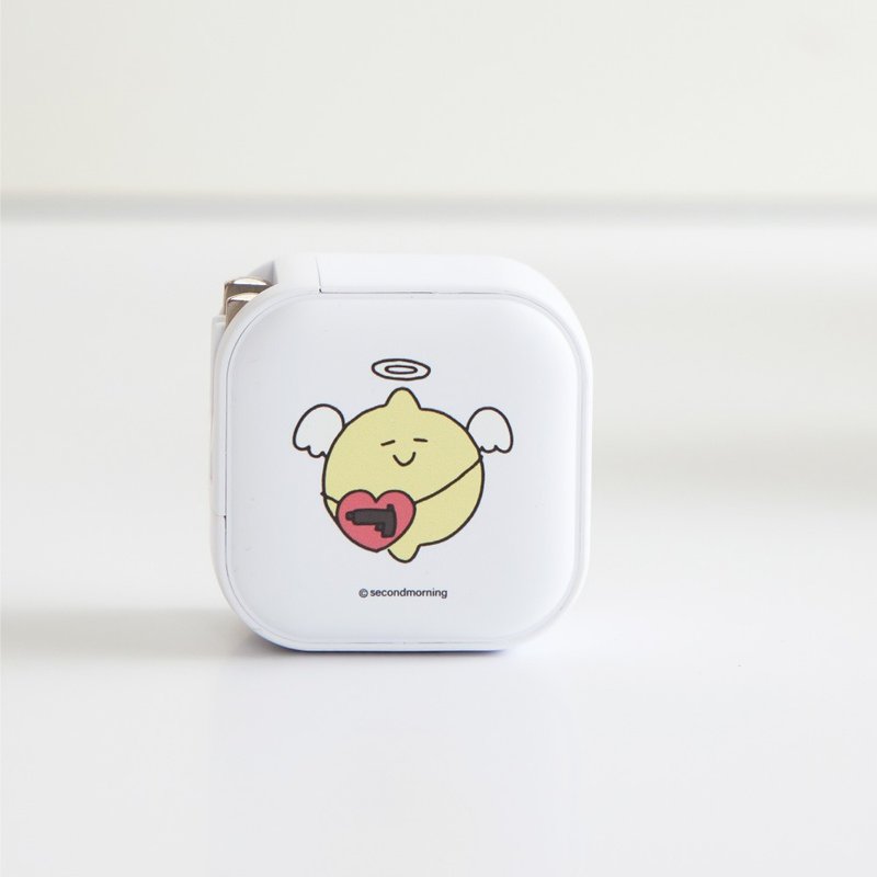 Second Morning面善心惡GaN 45W Type-C雙孔充電頭 - 科技小物 - 塑膠 多色