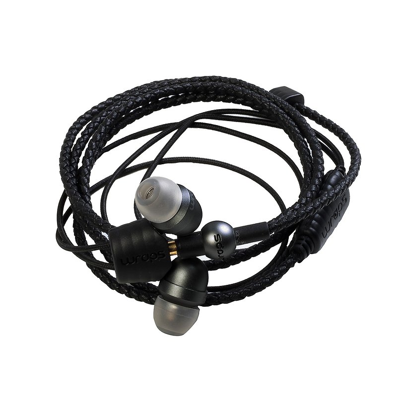 Britain Wraps [Core]-metal bracelet fashion headset Space Grey 5060382793575 - Headphones & Earbuds - Other Metals Gray