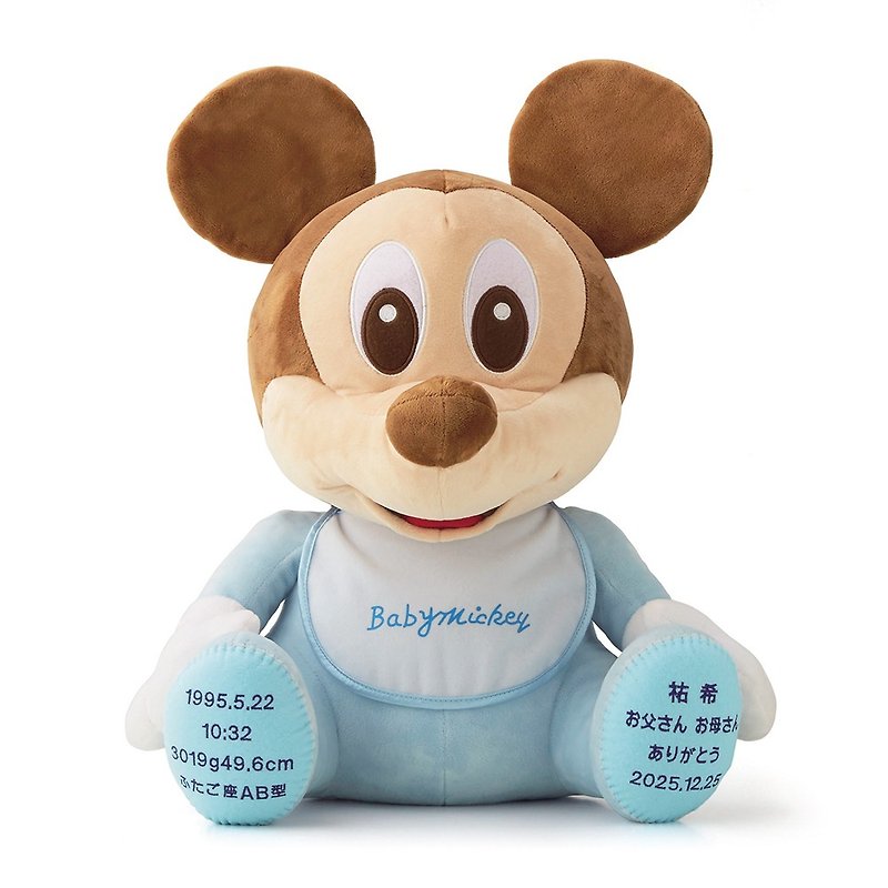 2024 Wedding Recommendation Japan Disney Mickey Minnie Weight Doll Baby Mickey as a Thank You Gift - ของเล่นเด็ก - เส้นใยสังเคราะห์ หลากหลายสี