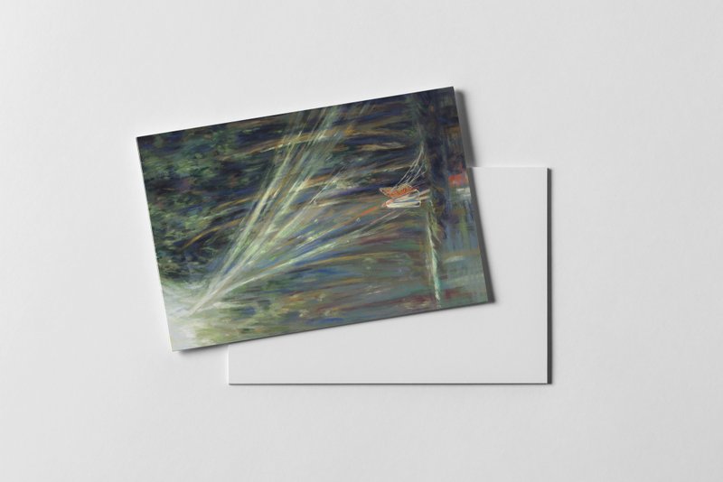 Roaming Series Postcards The Sun in the Forest - Cards & Postcards - Paper White