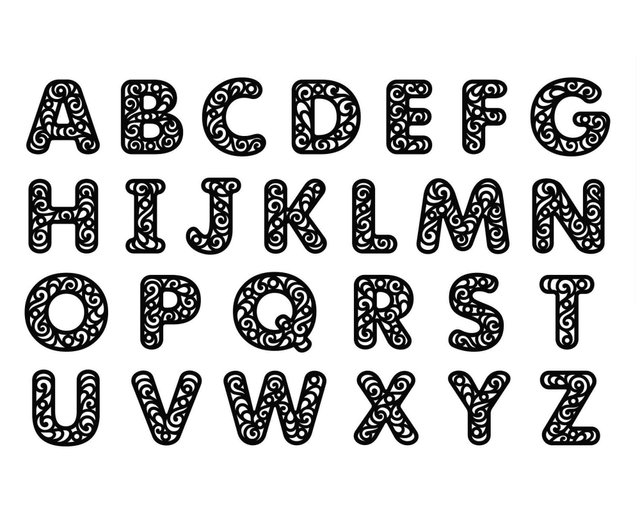 Alphabets アルファベットデザイン集 アルファベット文字のデザイン」のアイデア 17 件