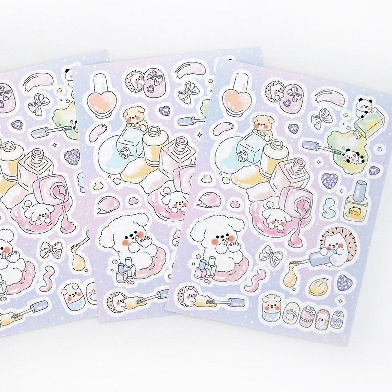Nail art sticker (line sticker) - 貼紙 - 紙 