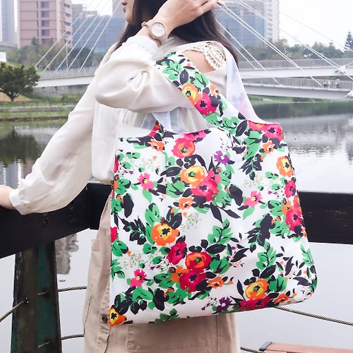 Envirosax Taiwan ENVIROSAX 澳洲折疊購物袋 | 花園派對─凡爾賽