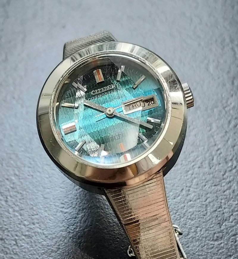 Citizen 星辰 21石 cosmosstar2 自動上鍊 女用日曆古董機械錶 - 女錶 - 其他金屬 
