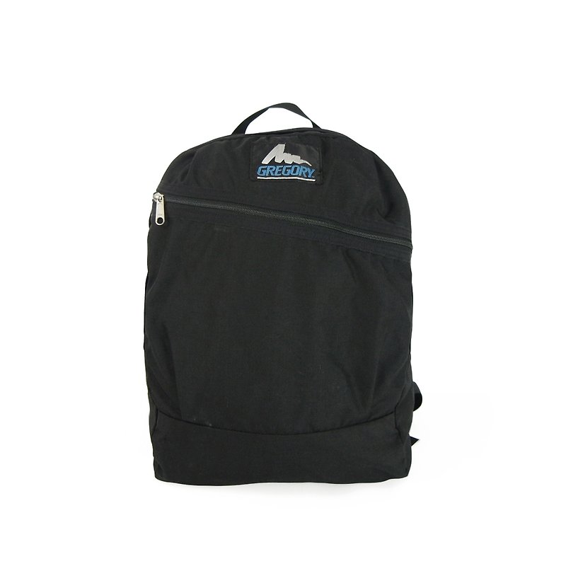 A‧PRANK :DOLLY :: Brand Gregory90s Blue Label Black Backpack (B806019) - กระเป๋าเป้สะพายหลัง - วัสดุกันนำ้ สีดำ
