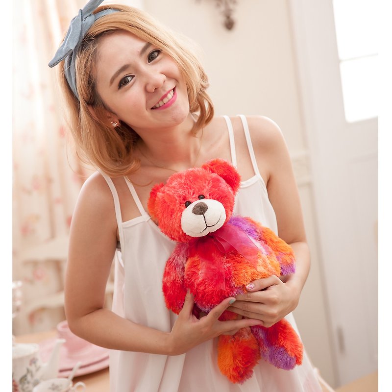CANDY BEAR 18-inch QQ candy bear - ตุ๊กตา - เส้นใยสังเคราะห์ หลากหลายสี