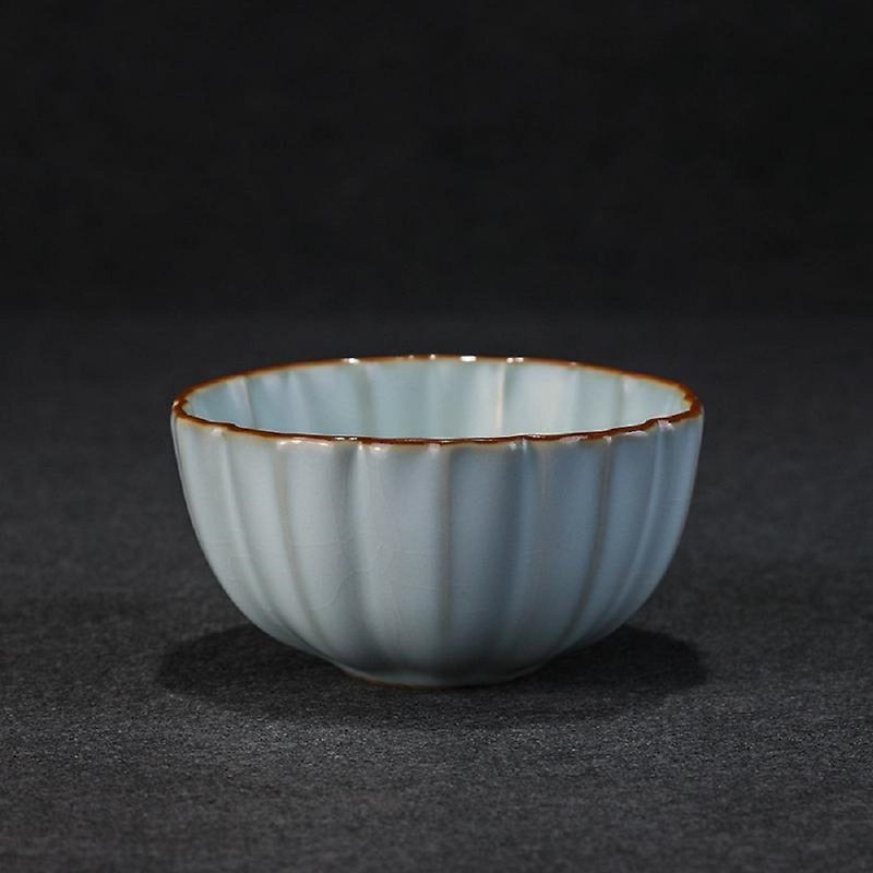 <Azure kiln> Chrysanthemum cup tea set - Teapots & Teacups - Pottery 