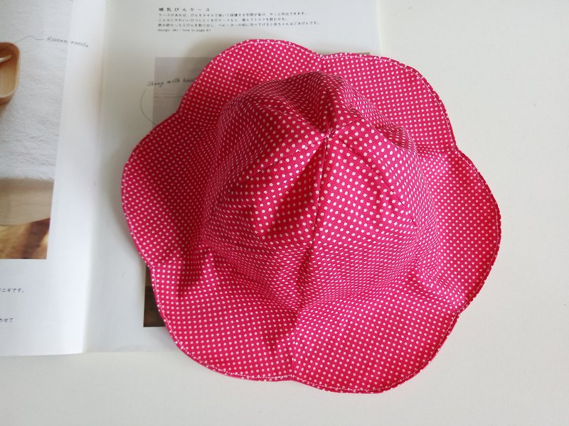 Pink water jade moon gift box flower baby hat baby hat - Baby Gift Sets - Cotton & Hemp Pink