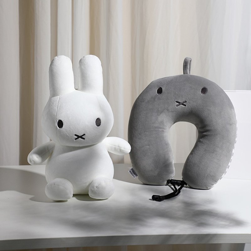 VIPO x MIFFY 米菲收納頸枕-灰 - 頸枕/午睡枕 - 聚酯纖維 灰色